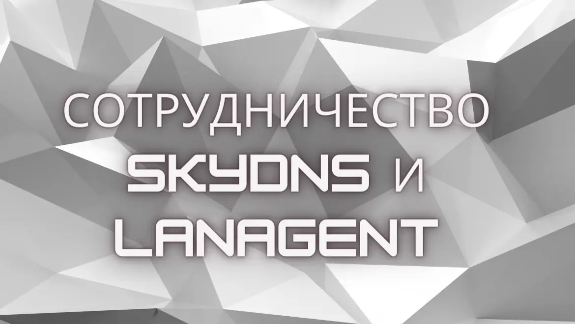 Сотрудничество SkyDNS и LanAgent